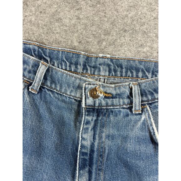 VINTAGE 80s Levis For Men Jeans 35x29 Blue Denim Relaxed Fit Orange Tab 90s USA - Picture 5 of 7